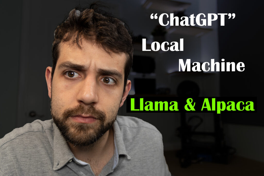 LLaMA & Alpaca: “ChatGPT” on Linux on your local machine
